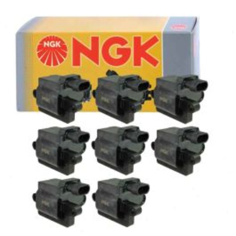 8 pc NGK Ignition Coils for 2001-2006 GMC Sierra 3500 6.0L 8.1L V8