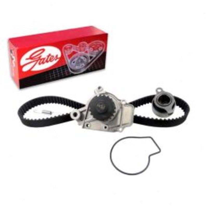 Gates PowerGrip Timing Belt Kit with Water Pump for 1988-1991 Honda CRX 1.5L L4