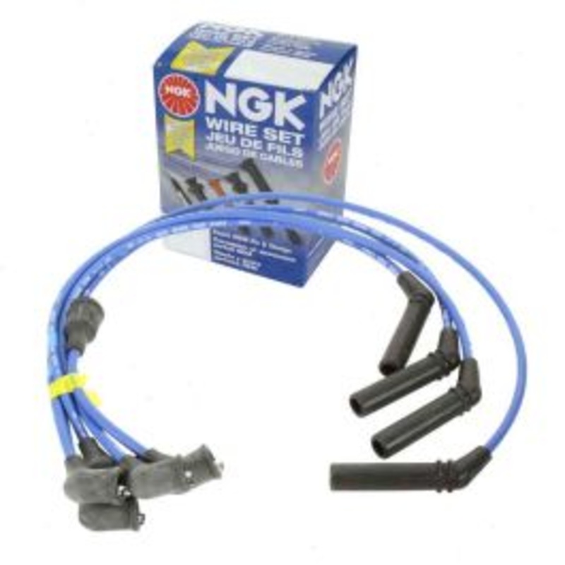 NGK Spark Plug Wire Set for 1987-1992 Plymouth Colt 2.0L 2.4L L4