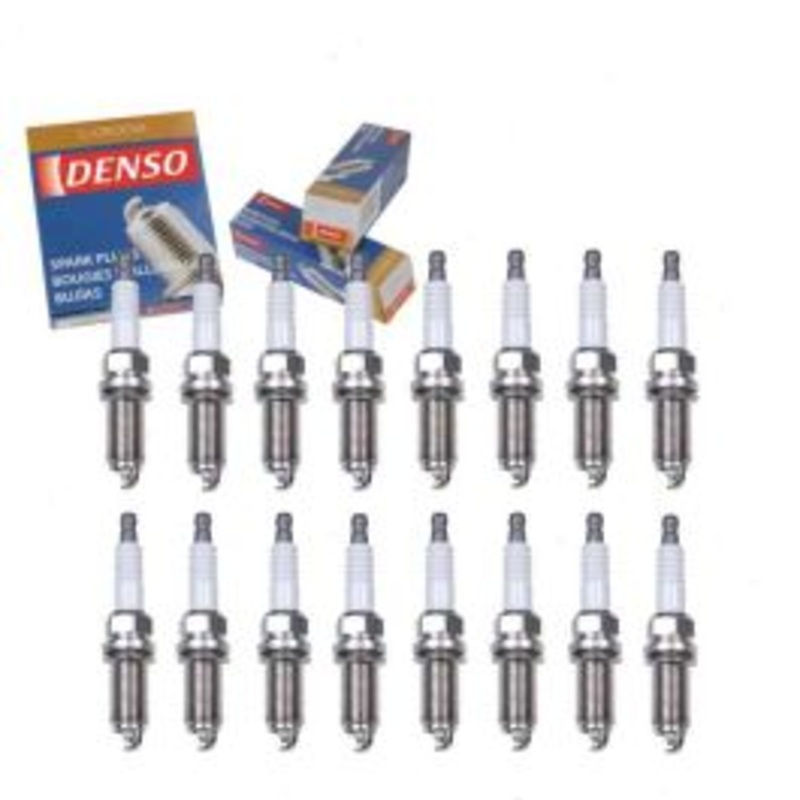 16 pc DENSO Standard U-Groove Spark Plugs for 2013 Ram 1500 4.7L V8