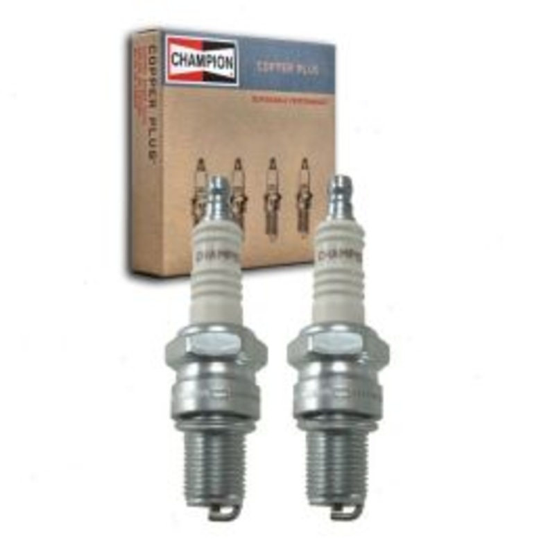 2 pc Champion Copper Plus Spark Plugs for 1960 Berkeley QB95 0.7L L2