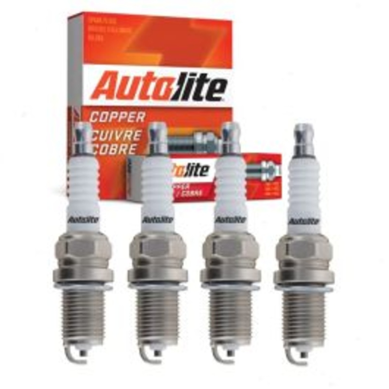 4 pc Autolite Copper Core Spark Plugs for 1987-1989 Toyota Camry 2.0L L4