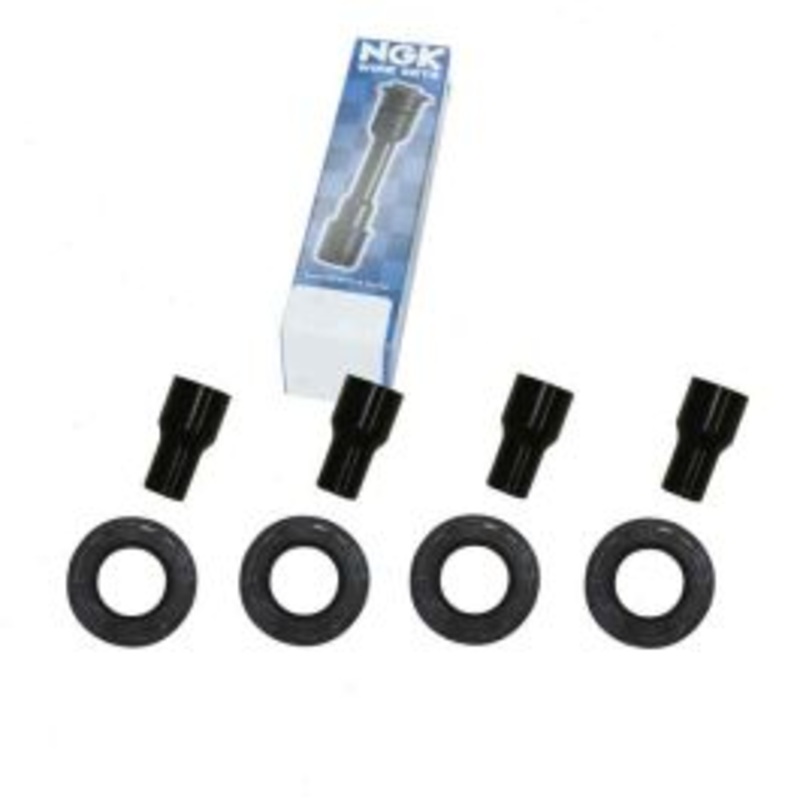 4 pc NGK Ignition Coil Boots for 2001-2007 Toyota Highlander 2.4L L4