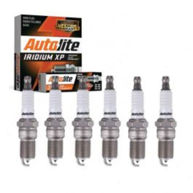 6 pc Autolite Iridium XP Spark Plug for 1993-2004 Oldsmobile Silhouette 3.8L