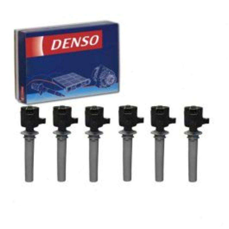 6 pc DENSO Direct Ignition Coils for 2003-2008 Mazda 6 3.0L V6