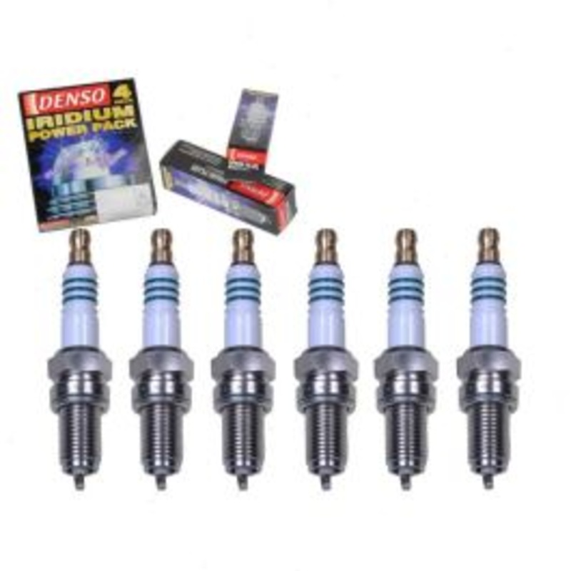 6 pc DENSO Iridium Power 5337 IXU27 Spark Plugs