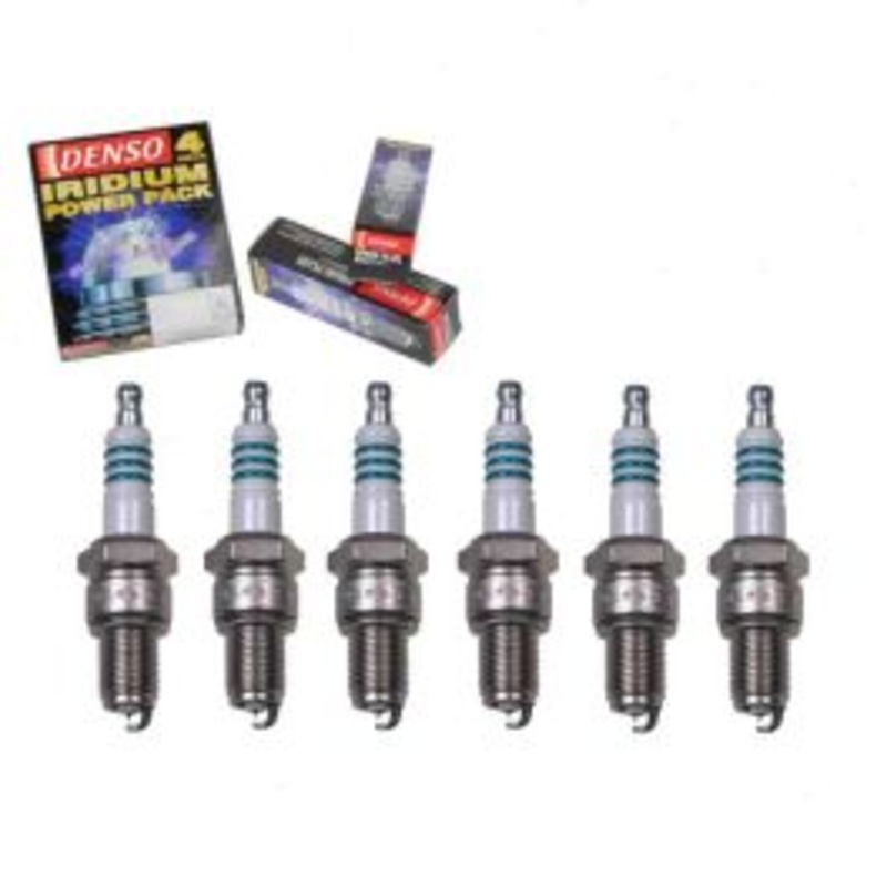 6 pc DENSO Iridium Power Spark Plugs for 1964-1967 Chevrolet Malibu 3.2L 3.8L 4.1L L6