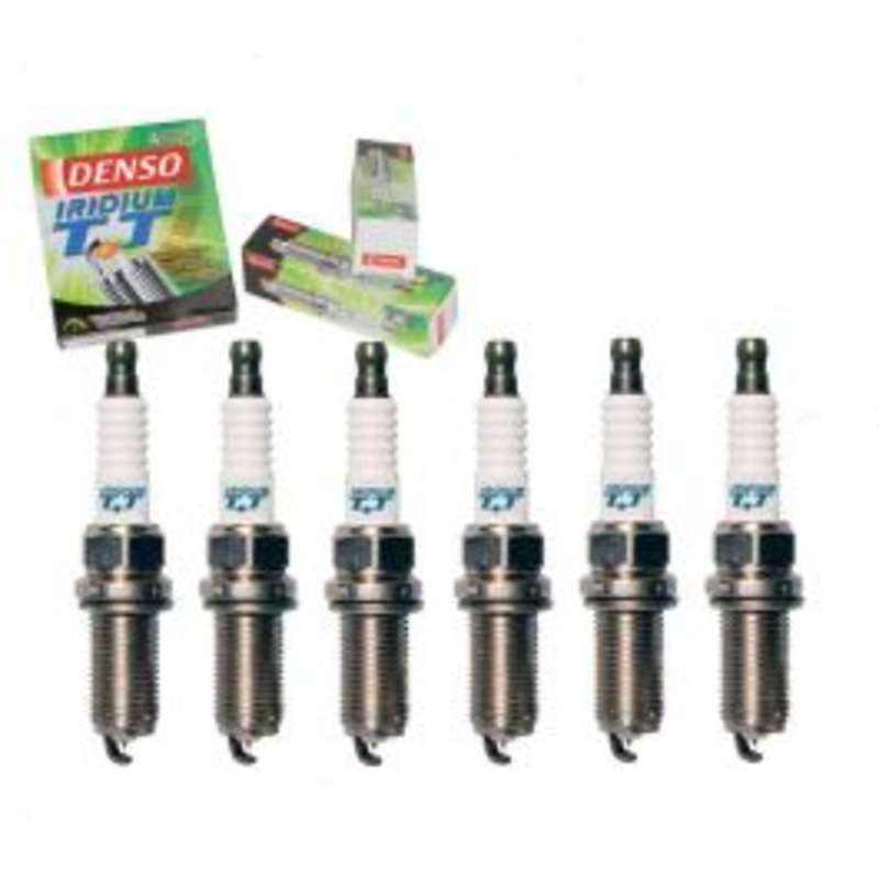 6 pc DENSO Iridium TT Spark Plugs for 2007-2013 BMW 328i 3.0L L6