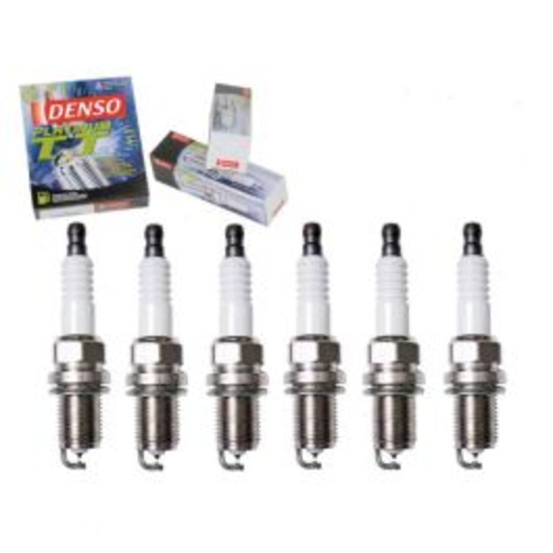6 pc DENSO Platinum TT Spark Plugs for 2000-2002 Mazda Millenia 2.5L V6