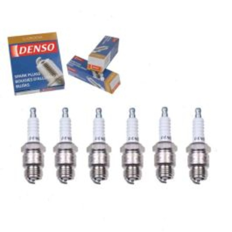 6 pc DENSO Standard U-Groove Spark Plugs for 1964-1967 Mercury Villager 3.3L L6