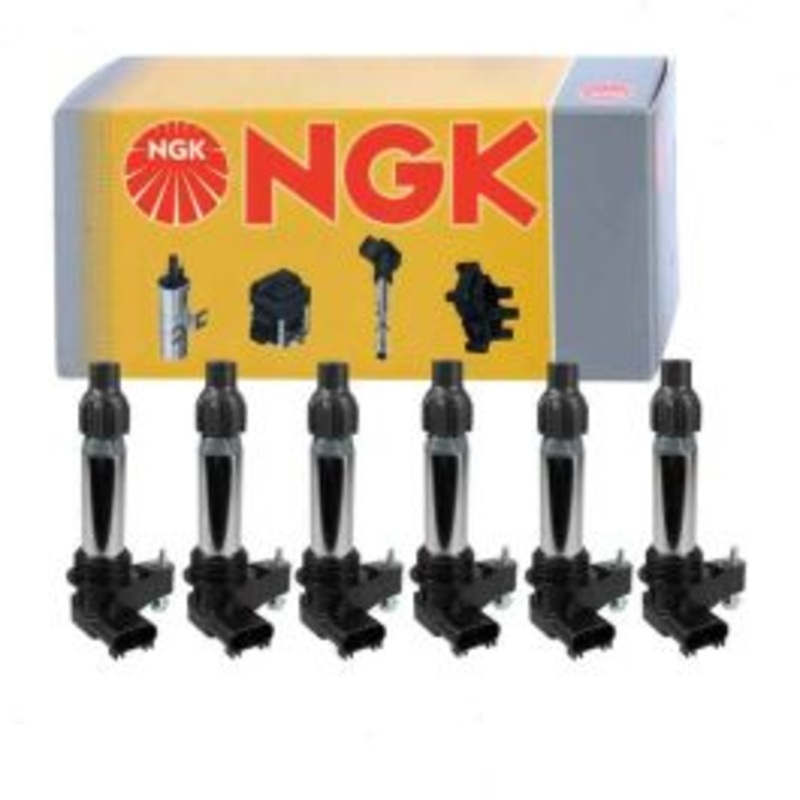 6 pc NGK Ignition Coils for 2012-2017 Chevrolet Caprice 3.6L V6