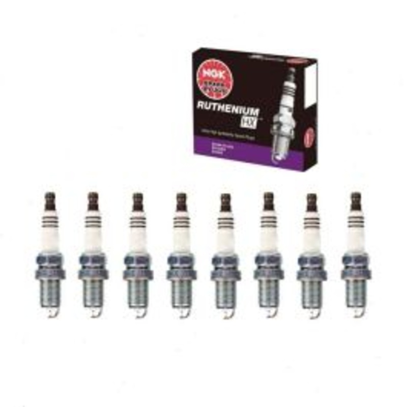 8 pc NGK Ruthenium HX Spark Plugs for 2002-2005 BMW 745i 4.4L V8