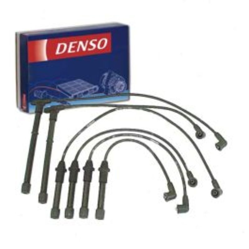 DENSO Spark Plug Wire Set for 2000-2002 Nissan Xterra 3.3L V6
