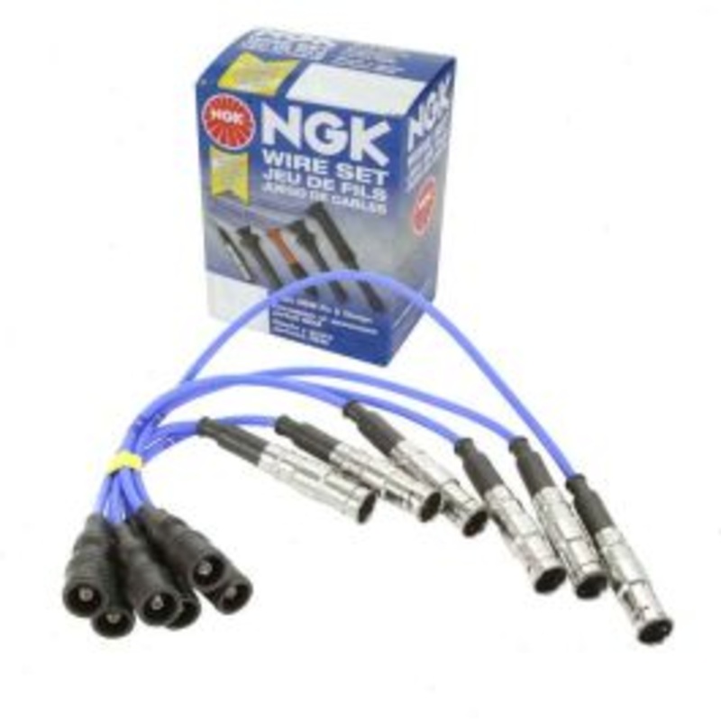 NGK Spark Plug Wire Set for 1992-1994 Audi 100 2.8L V6