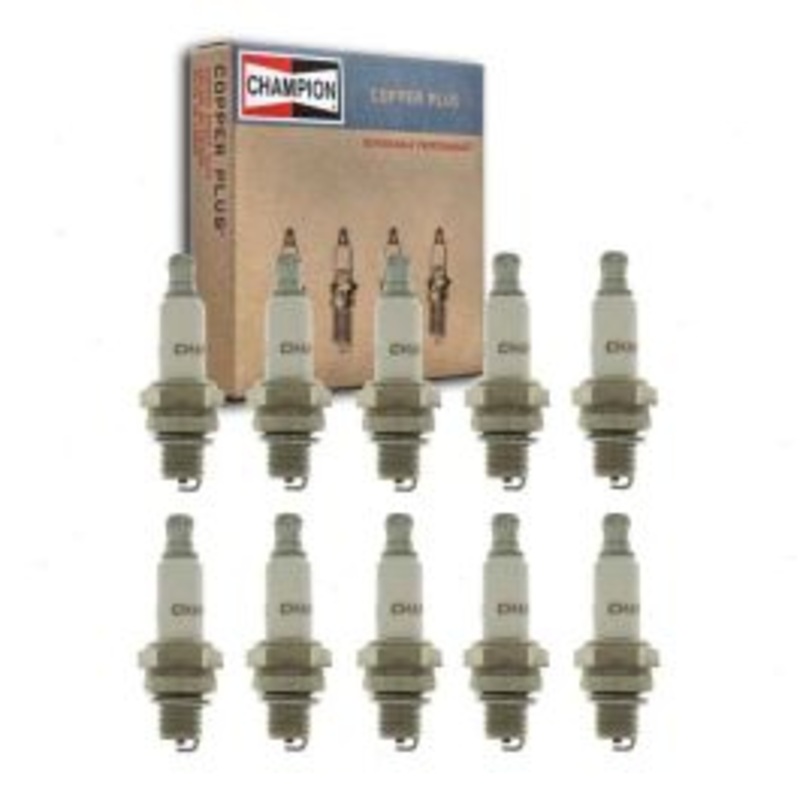 10 pc Champion Copper Plus 978 RY4C Spark Plugs