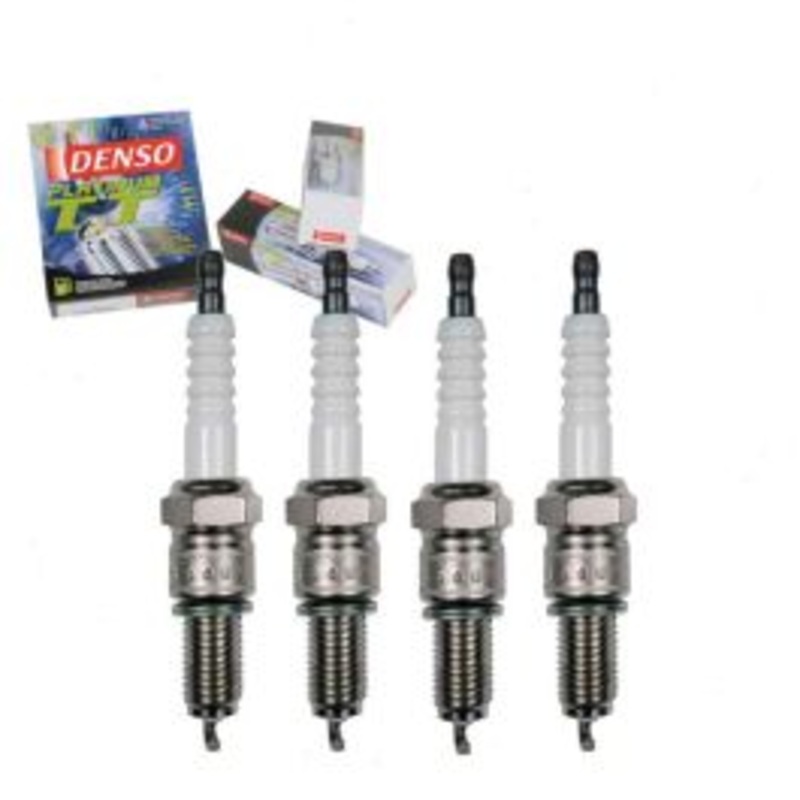 4 pc DENSO Platinum TT Spark Plugs for 1956-1962 MG MGA 1.5L 1.6L L4