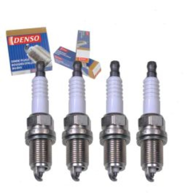 4 pc DENSO Standard Spark Plugs for 1992-2001 Honda Prelude 2.2L 2.3L L4