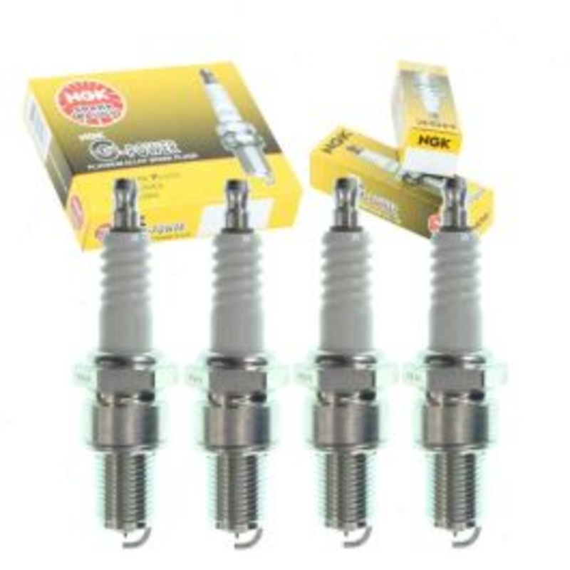 4 pc NGK G-Power Spark Plugs for 1985-1987 Honda Prelude 2.0L L4