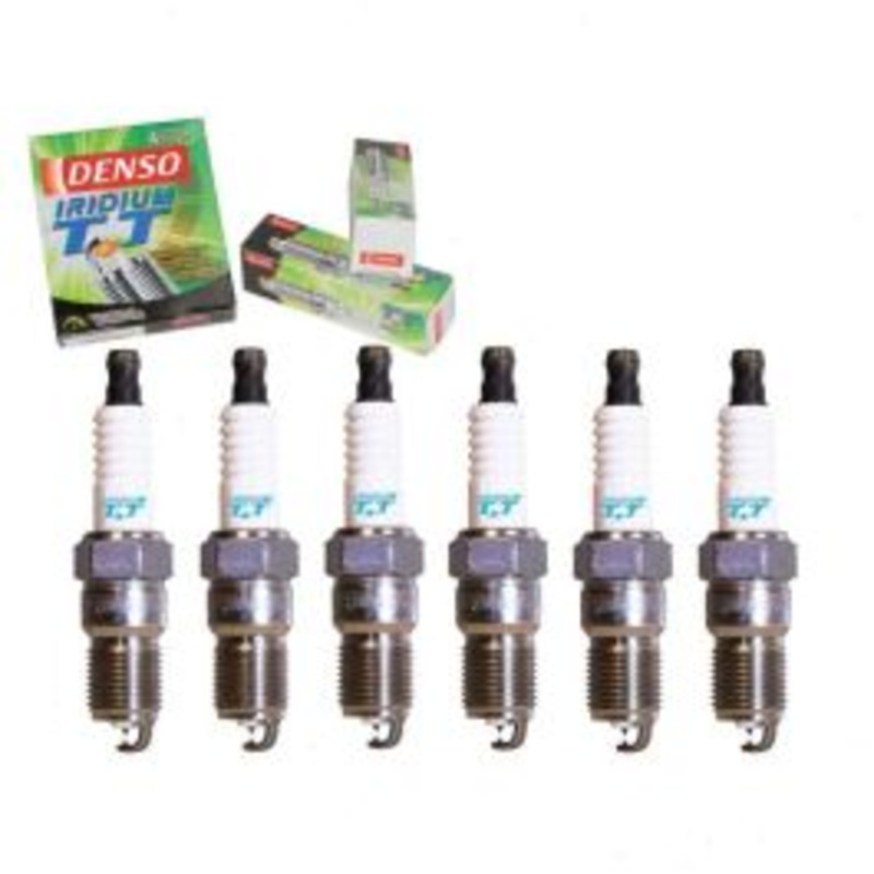 6 pc DENSO Iridium TT Spark Plugs for 2001-2007 Dodge Caravan 3.3L V6