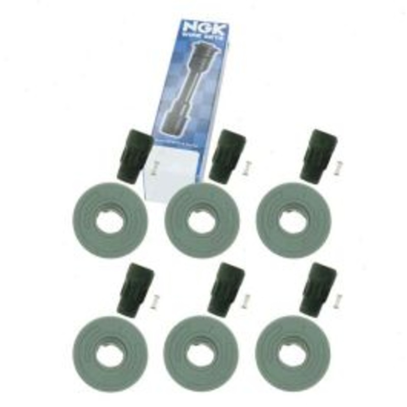 6 pc NGK Ignition Coil Boots for 2013-2014 Ford Police Interceptor Utility 3.5L 3.7L V6