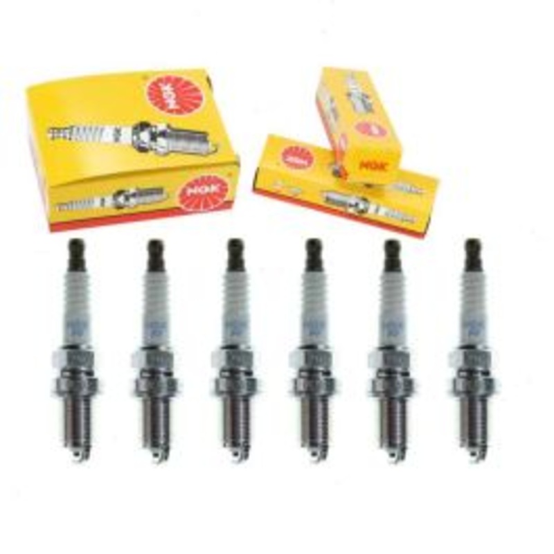 6 pc NGK Standard Spark Plugs for 1987-1989 Nissan Pathfinder 3.0L V6