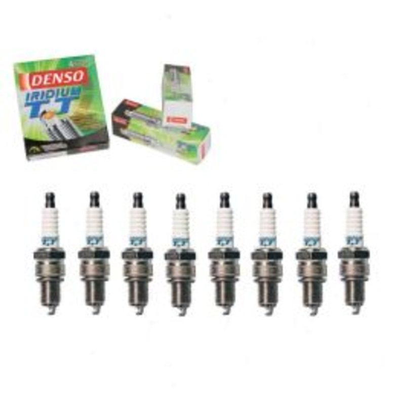 8 pc DENSO Iridium TT Spark Plugs for 1972-1983 Jeep Wagoneer 5.9L 6.6L V8