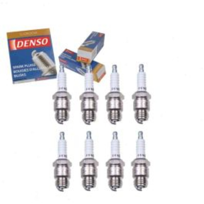 8 pc DENSO Standard U-Groove Spark Plugs for 1959-1967 Mercury Commuter 4.7L 7.0L V8