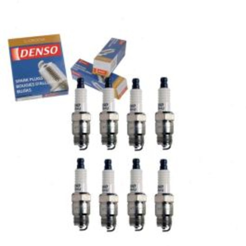 8 pc DENSO Standard U-Groove Spark Plugs for 1971 Chevrolet Impala 5.7L 6.6L V8