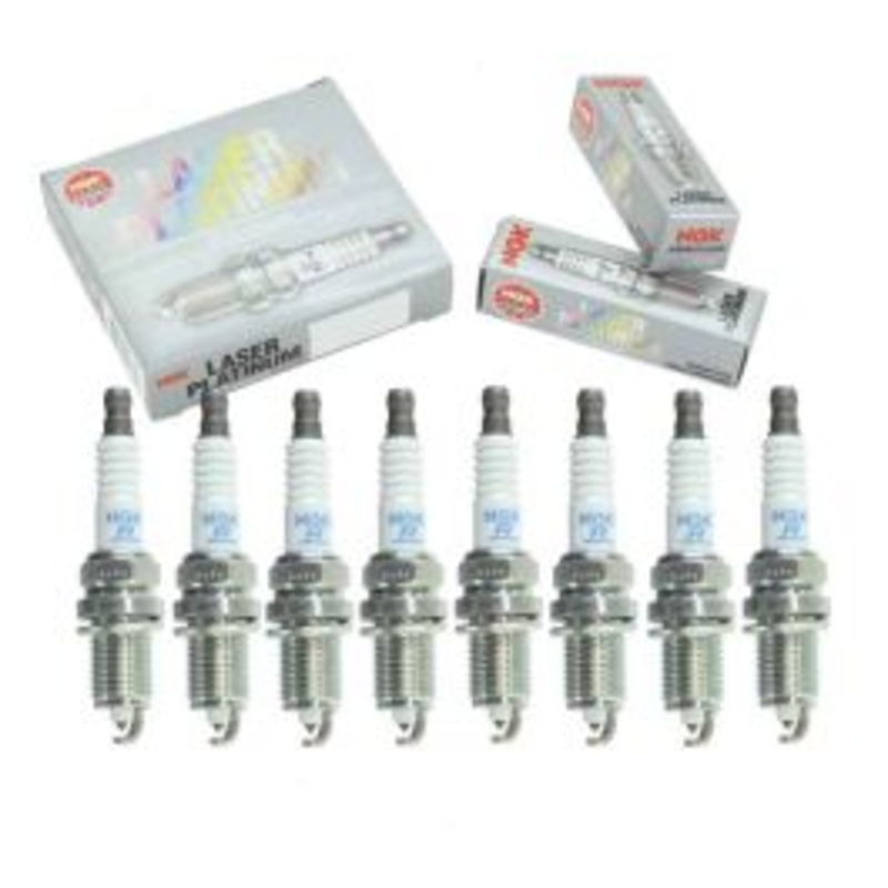 8 pc NGK Laser Platinum Spark Plugs for 1997-1998 Dodge B2500 5.2L 5.9L V8