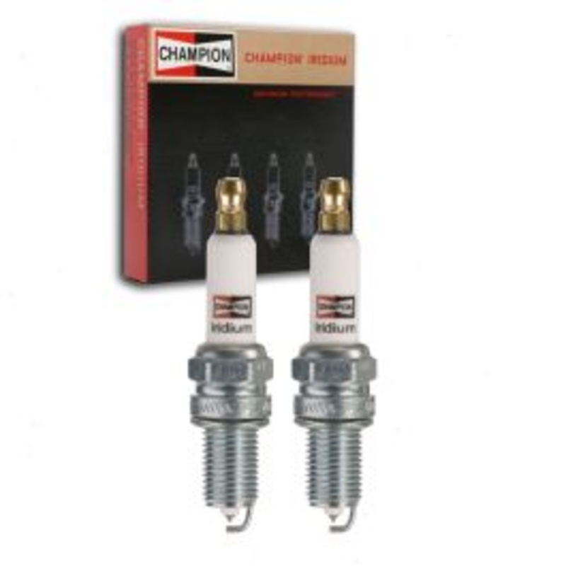 2 pc Champion Iridium 9700 Spark Plugs