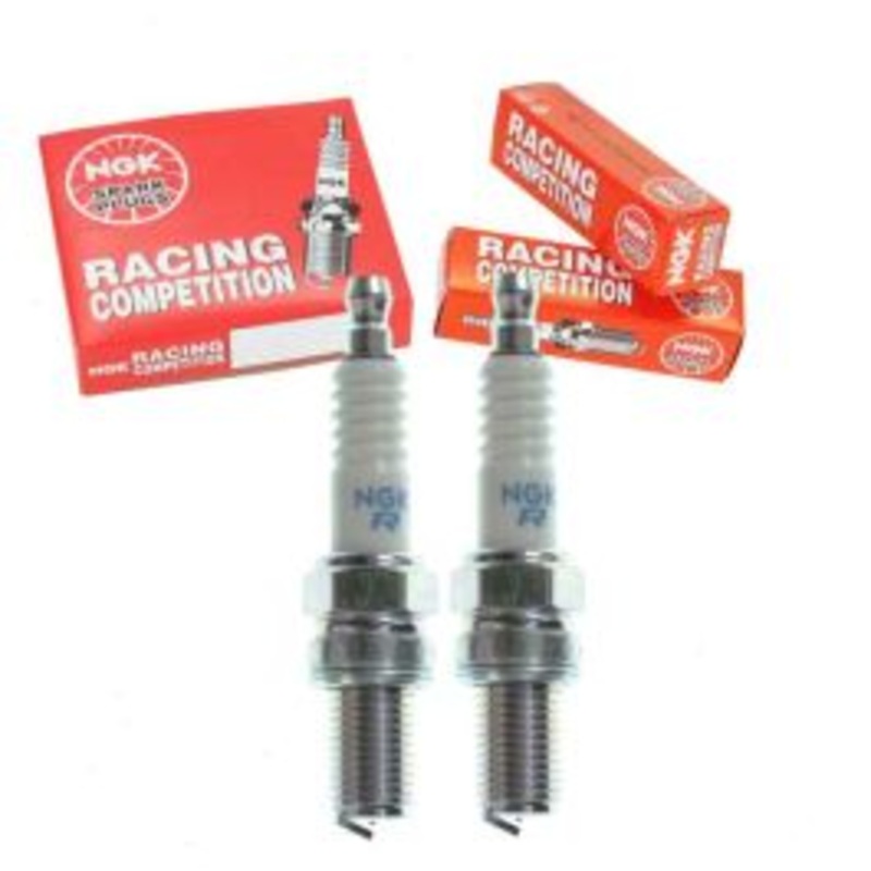 2 pc NGK Racing 5281 R2525-10 Spark Plugs