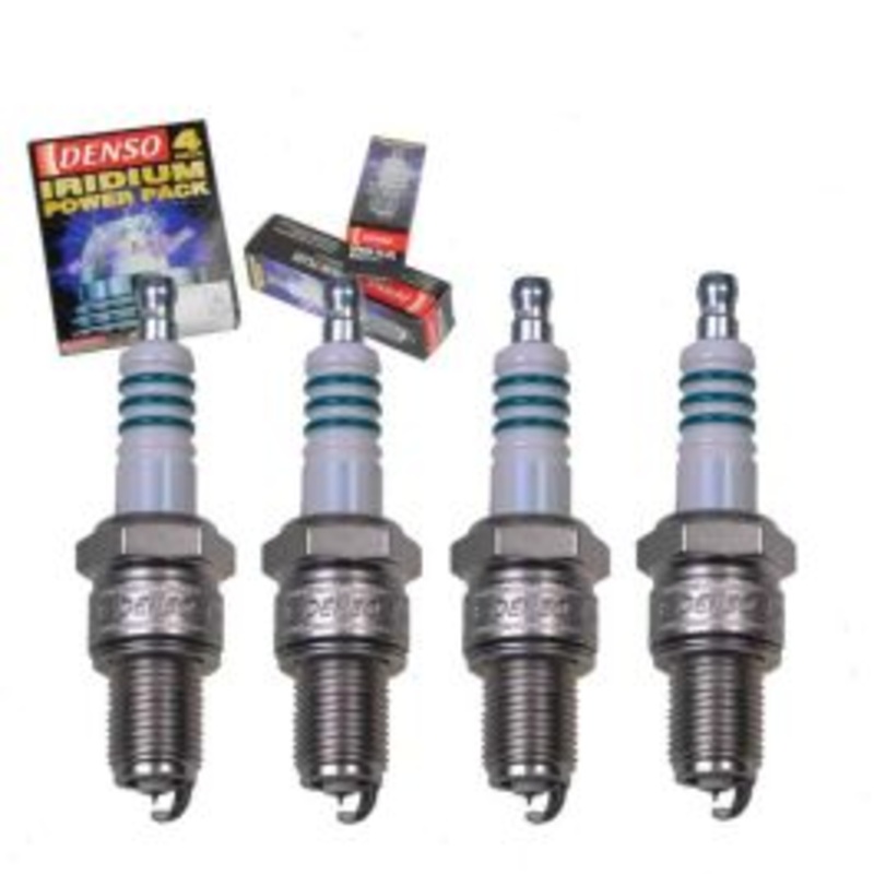 4 pc DENSO Iridium Power Spark Plugs for 1985-1992 Mitsubishi Mirage 1.5L 1.6L L4