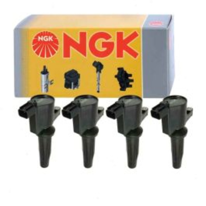4 pc NGK Ignition Coils for 2005-2008 Mazda Tribute 2.3L L4