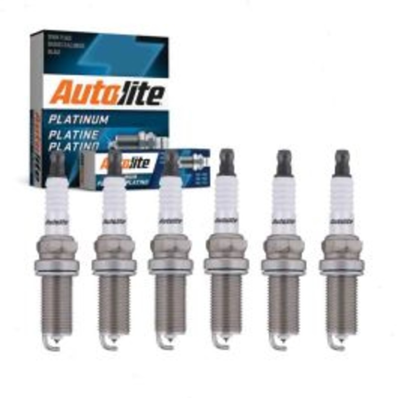 6 pc Autolite Platinum Spark Plug for 2006-2007 BMW 525xi