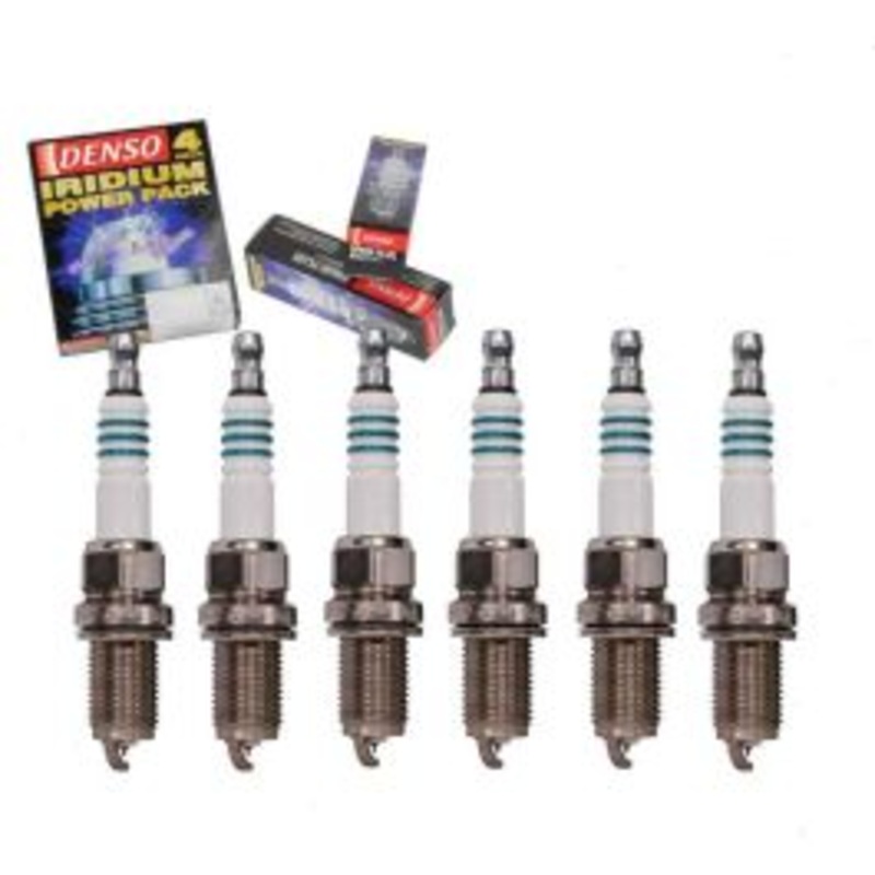6 pc DENSO Iridium Power Spark Plugs for 1996-2002 Isuzu Trooper 3.2L 3.5L V6