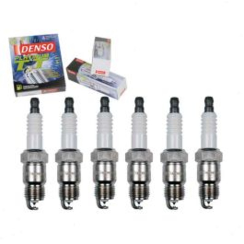 6 pc DENSO Platinum TT Spark Plugs for 1979-1989 GMC P2500 4.8L L6