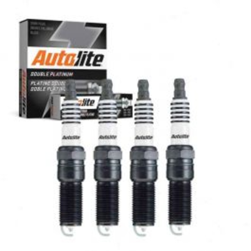 4 pc Autolite Double Platinum Spark Plug for 2001-2003 Saturn LW200