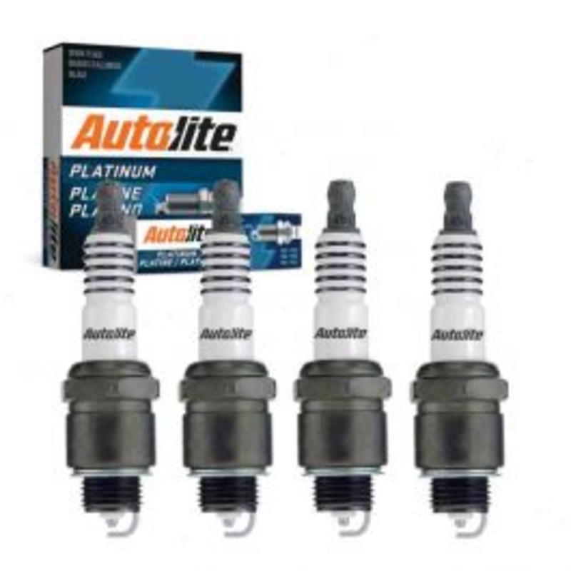 4 pc Autolite Platinum Spark Plug for 1965 International D900