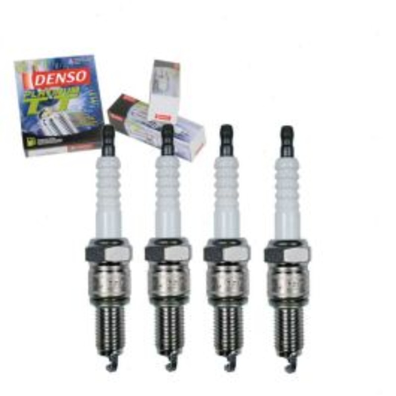4 pc DENSO Platinum TT Spark Plugs for 1979-1987 Mazda 626 2.0L L4