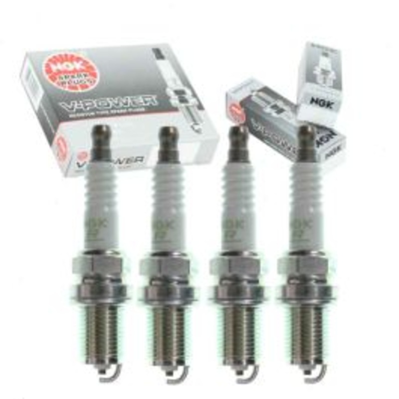 4 pc NGK V-Power Spark Plugs for 1993-1995 Hyundai Scoupe 1.5L L4
