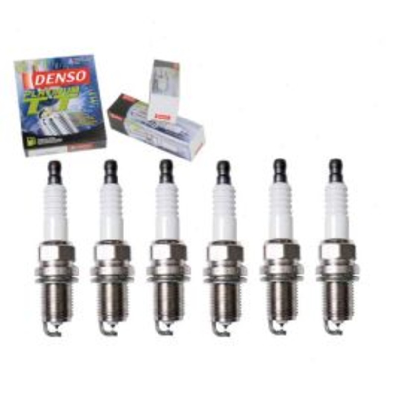 6 pc DENSO Platinum TT Spark Plugs for 2010 Audi S4 3.0L V6