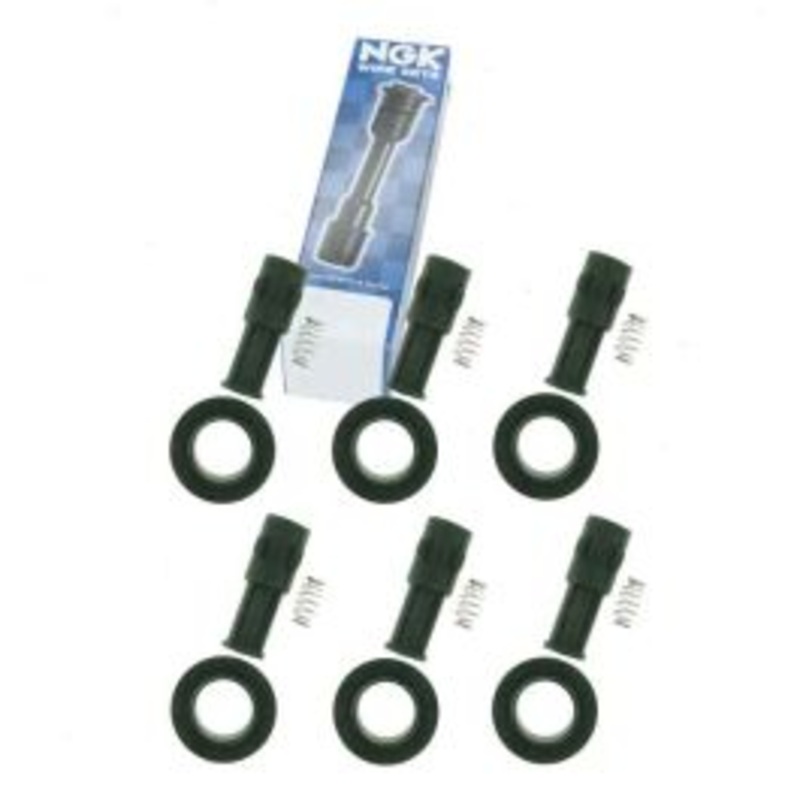 6 pc NGK Ignition Coil Boots for 2005-2009 Cadillac STS 3.6L V6