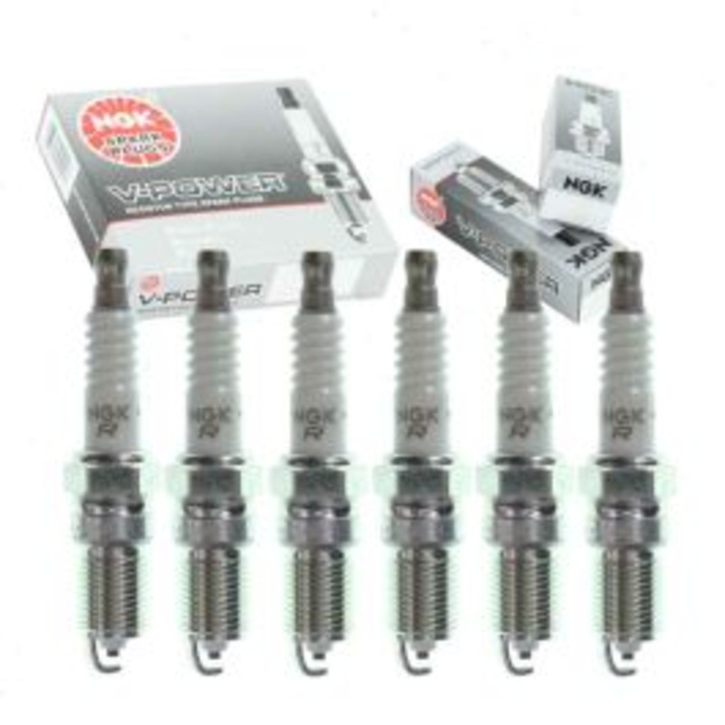 6 pc NGK V-Power Spark Plugs for 2006 Lincoln Zephyr 3.0L V6