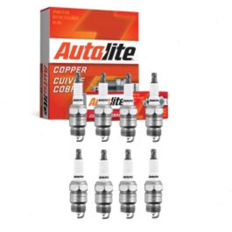 8 pc Autolite Copper Core Spark Plugs for 1959-1962 Ford Galaxie 4.8L 5.4L V8