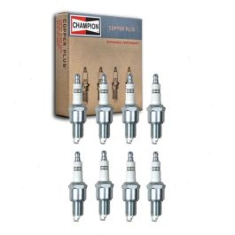 8 pc Champion Copper Plus Spark Plugs for 1978-1979 Dodge Magnum 5.2L 5.9L V8