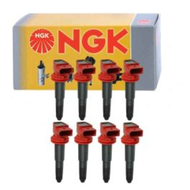 8 pc NGK Ignition Coils for 2008-2018 Porsche Cayenne 4.8L V8