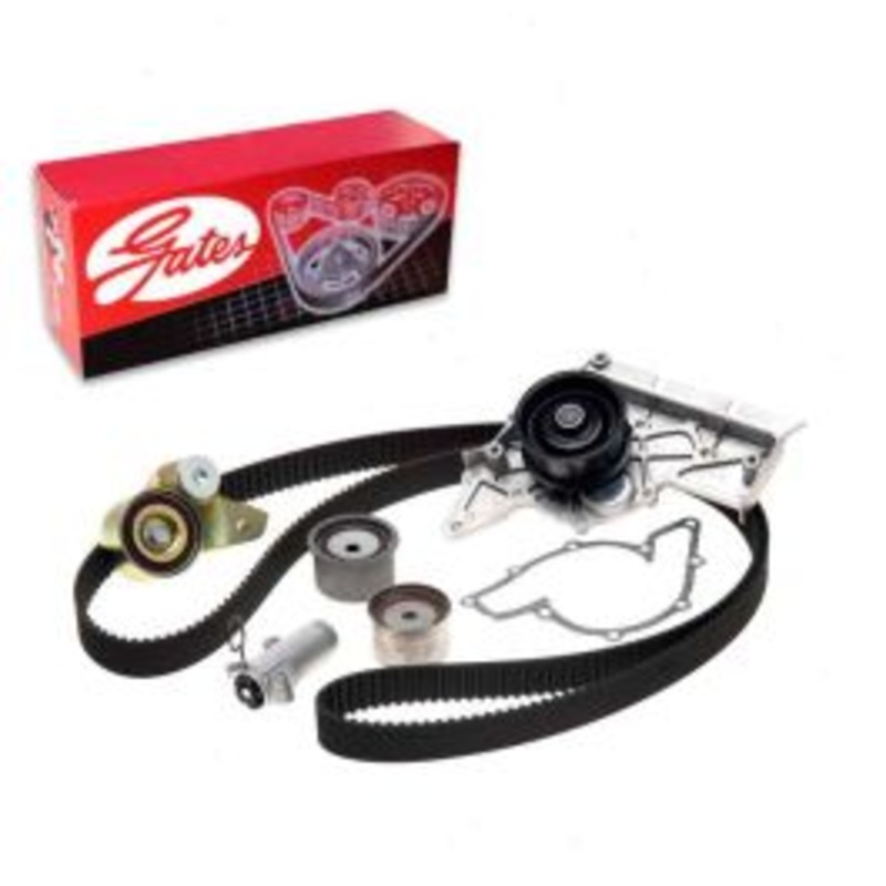 Gates PowerGrip Timing Belt Kit with Water Pump for 2002-2006 Audi A4 Quattro 3.0L V6