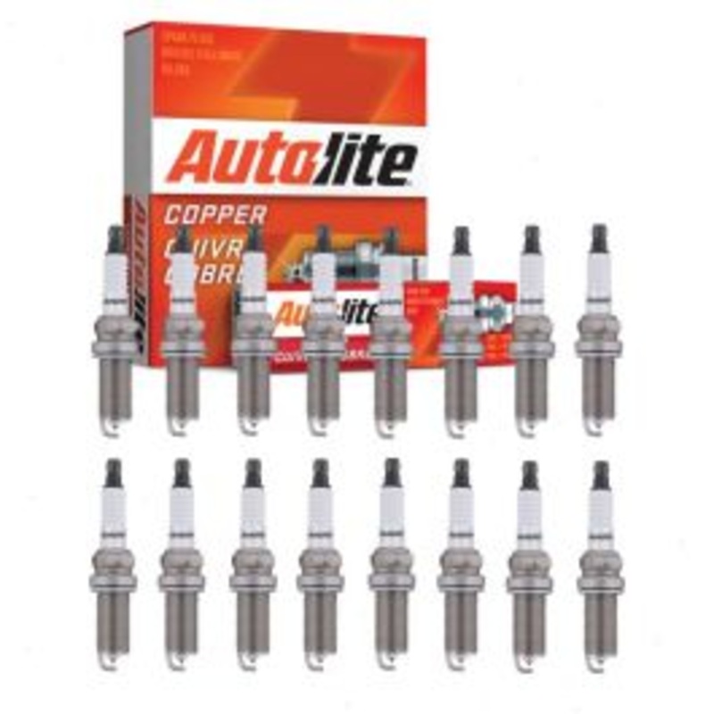 16 pc Autolite Copper Core Spark Plugs for 2009-2019 Dodge Charger 5.7L V8