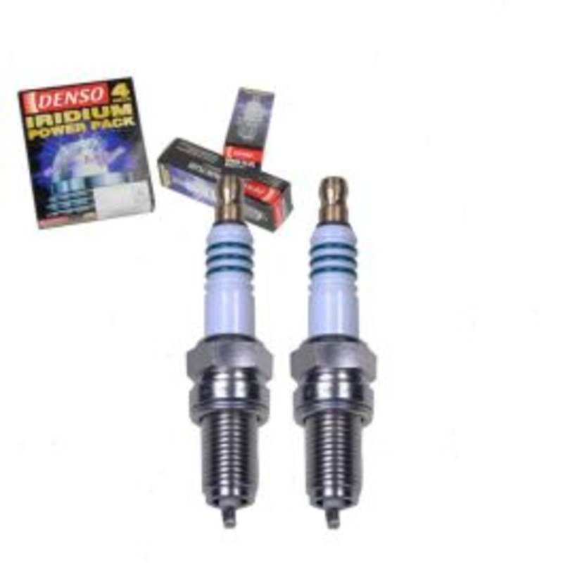 2 pc DENSO Iridium Power 5337 IXU27 Spark Plugs