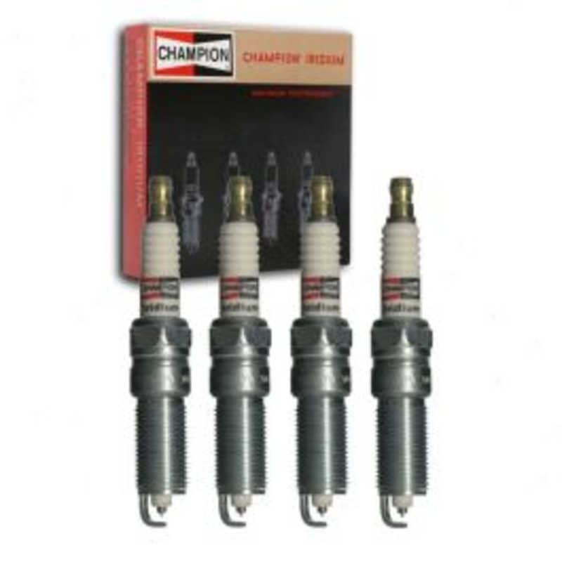 4 pc Champion Iridium Spark Plugs for 2002-2005 Jeep Liberty 2.4L L4
